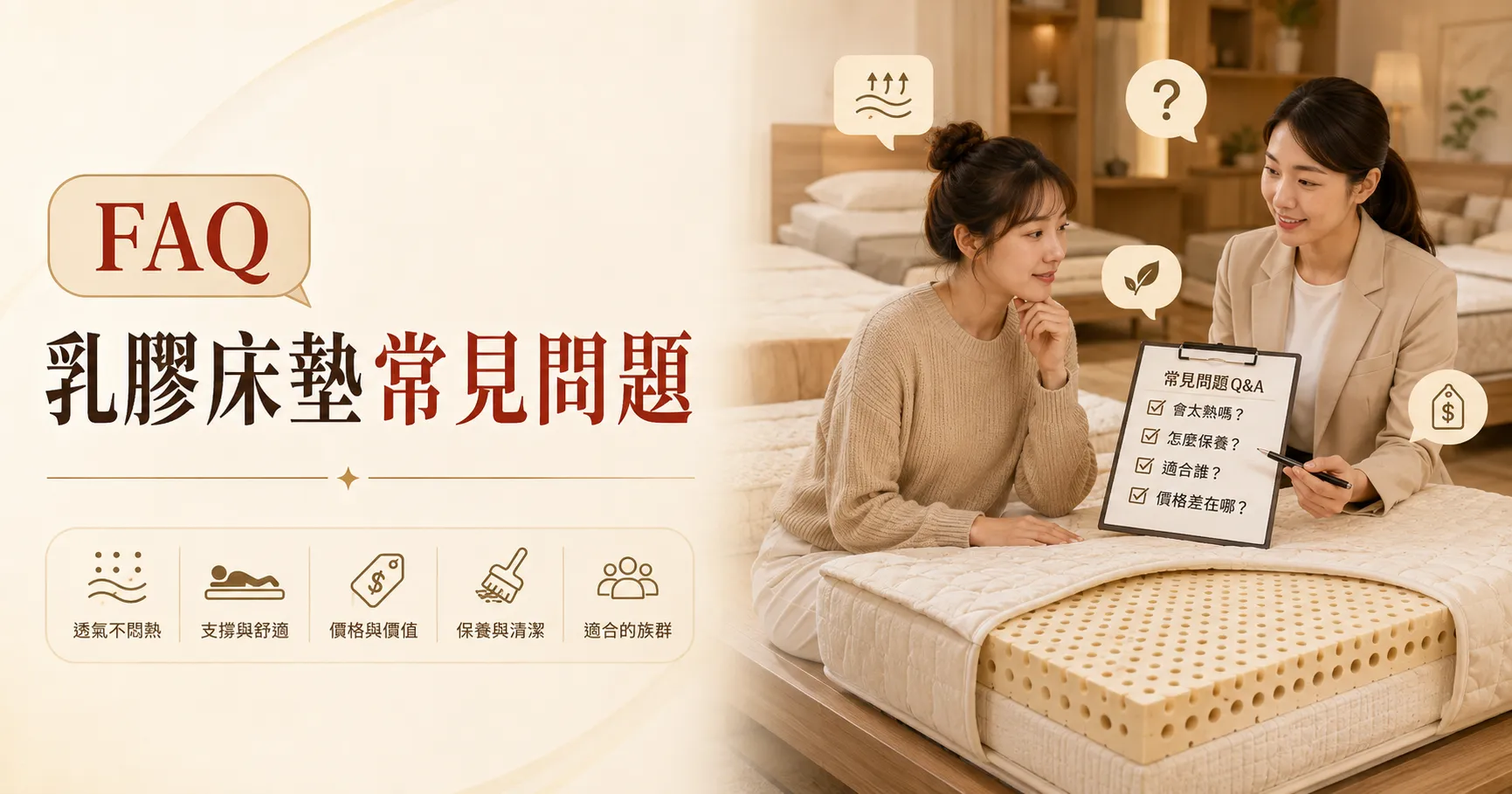 乳膠床墊推薦怎麼選才不後悔?價格、缺點與PTT、Dcard評價一次看懂-2